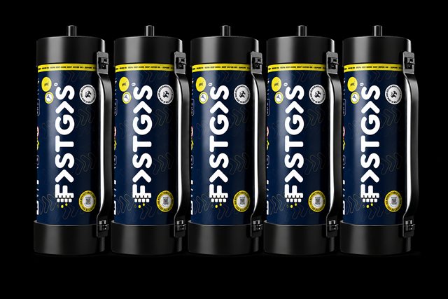 5 Fastgas tanks