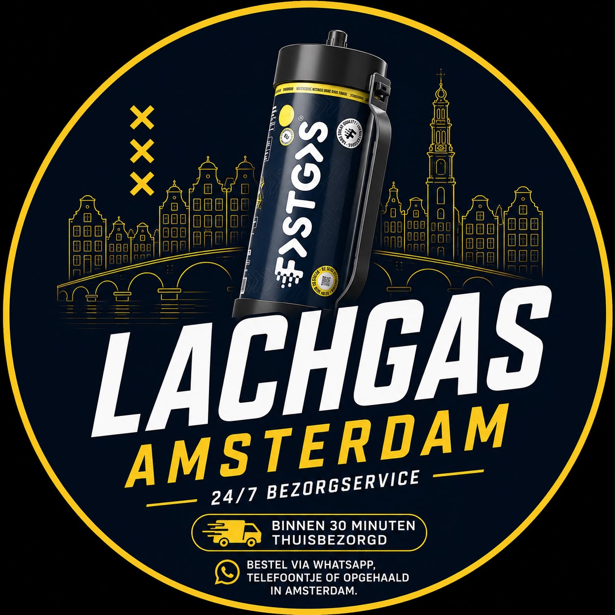 Lachgas Amsterdam
